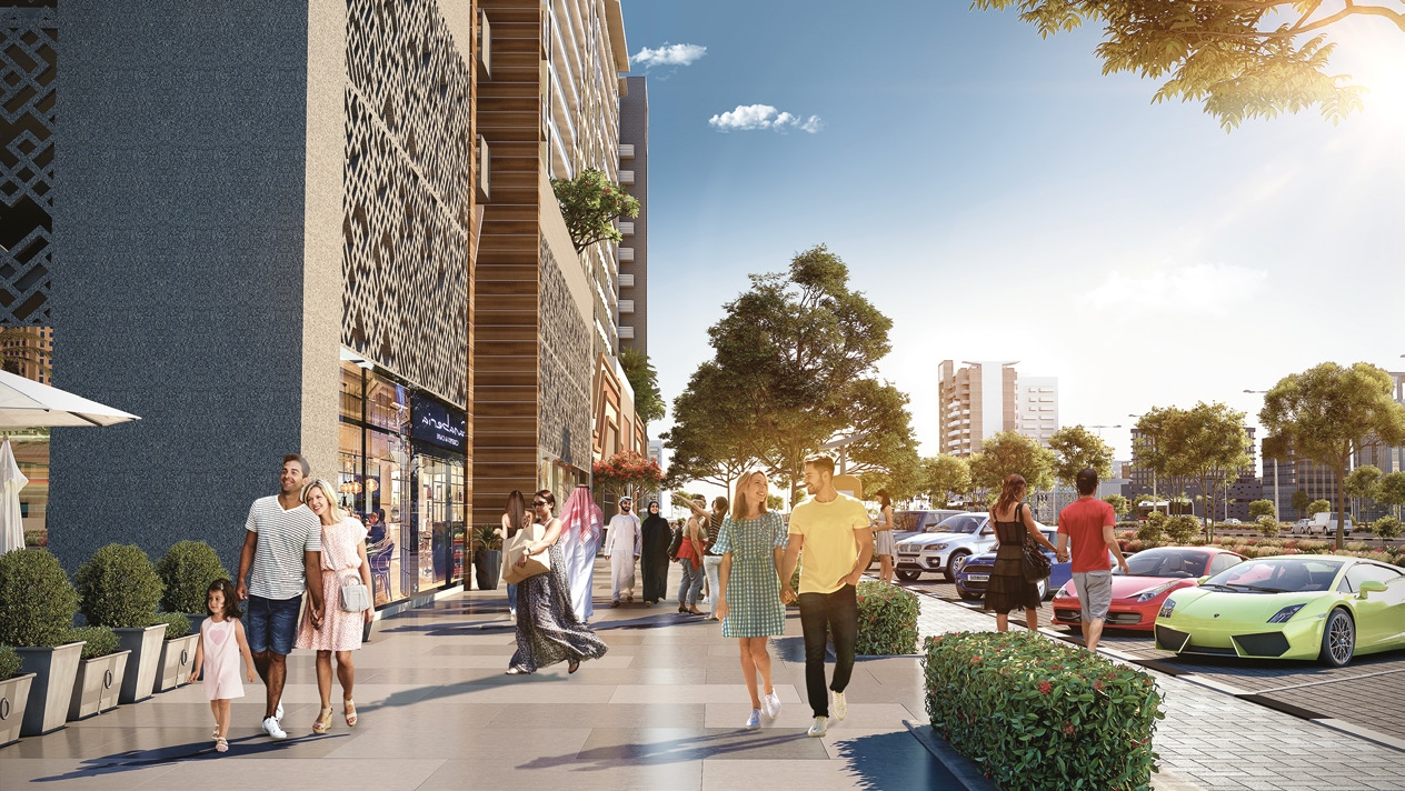 Landscaped Walking Areas