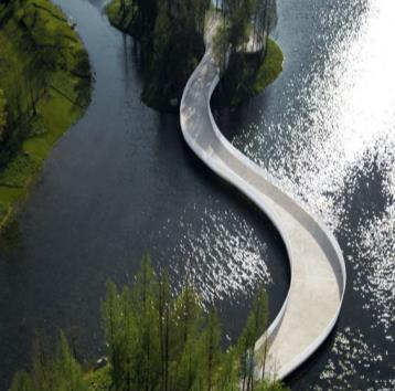 Organic Water Walkways