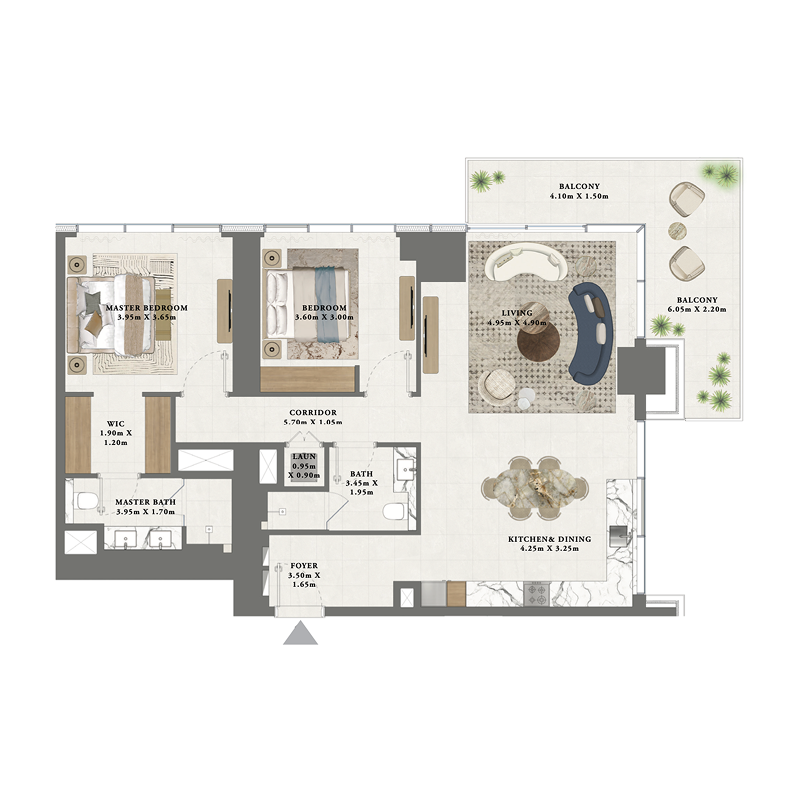2 bedroom Apartments -  Altan