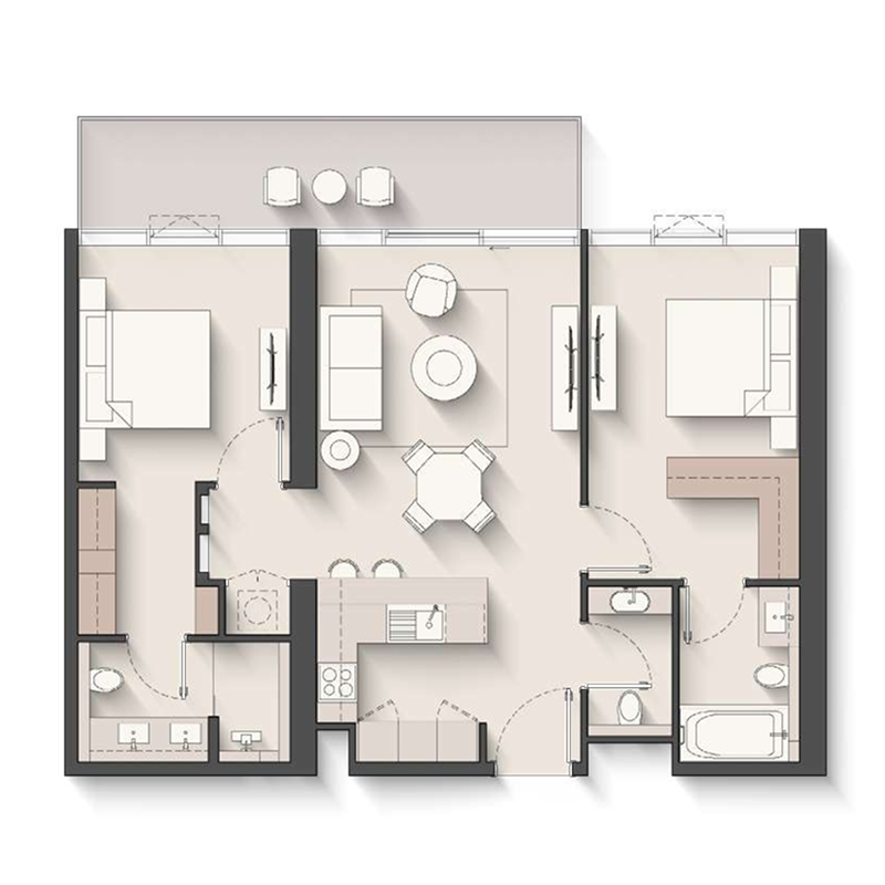 2 bedroom Apartments -  Soto Grande