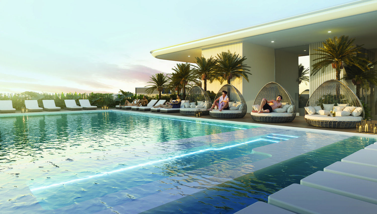 Rooftop Swimming Pools