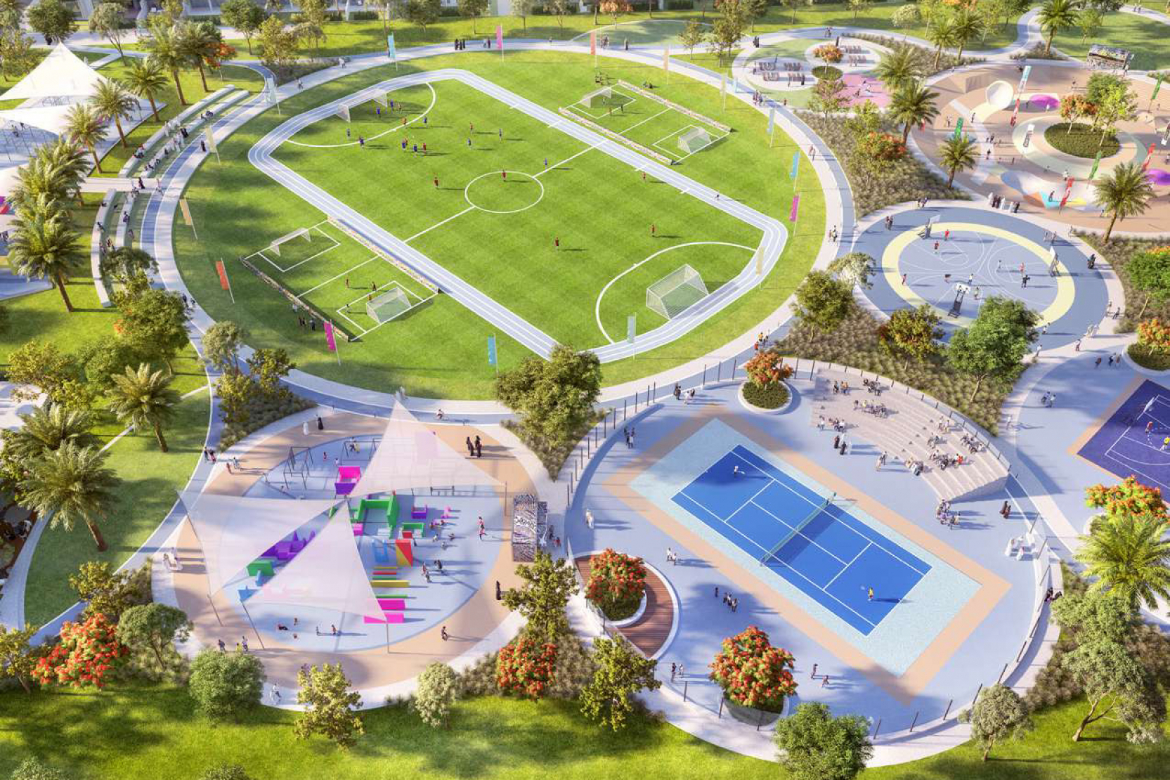 Courts (panel & volleyball)