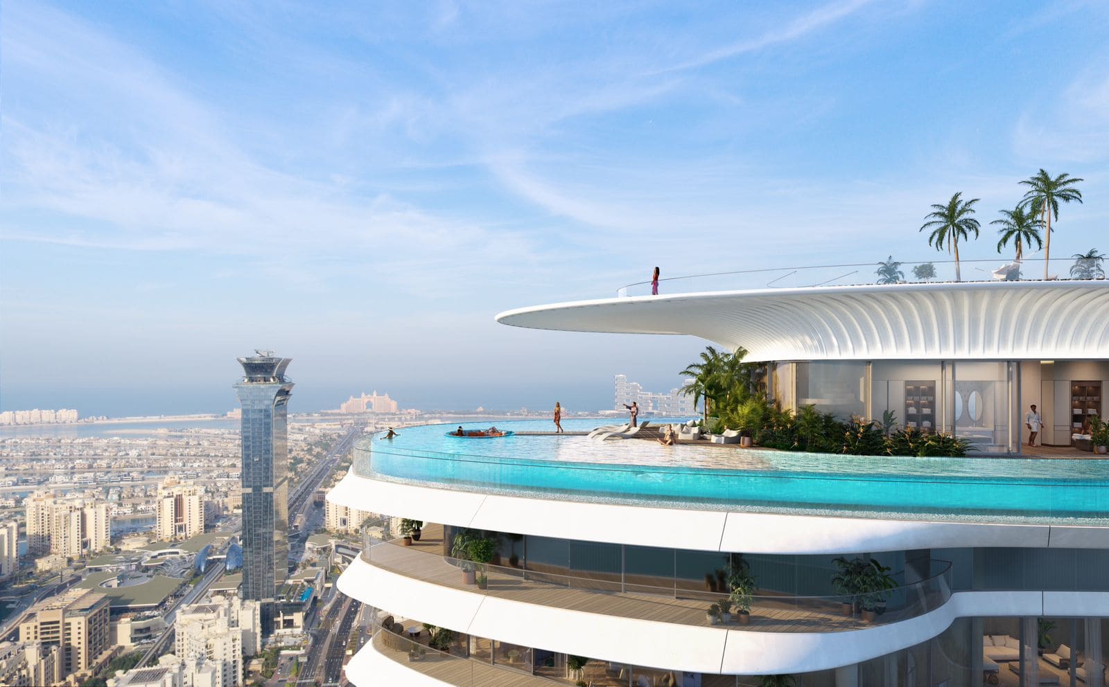 PRIVATE SWIMMING POOLS FOR SKY TERRACE APARTMENTS
