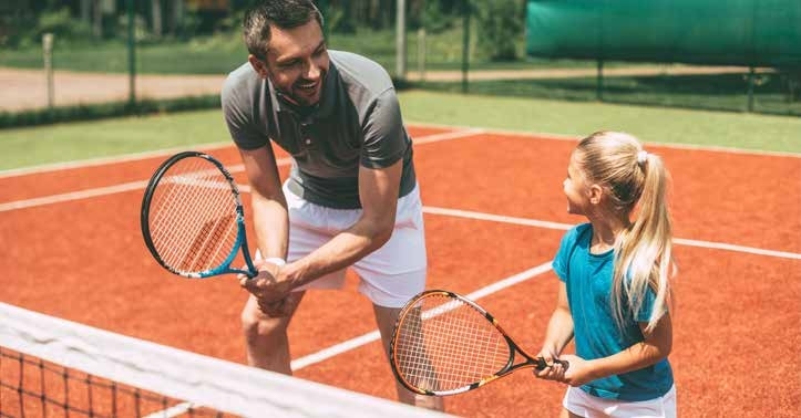 World-class tennis courts